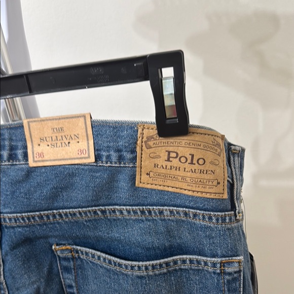 Ralph Lauren Straight Blue Jeans Timeless Design - Picture 5 of 6